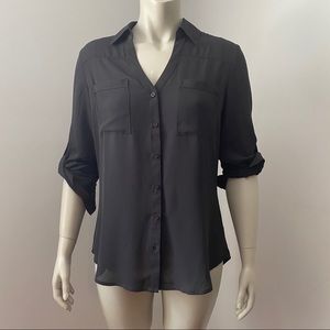 EXPRESS | Black Long Sleeve Portofino